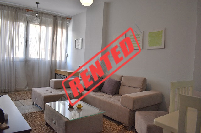 One bedroom apartment for rent in 4 Deshmoret Street, near the Selvia area of Tirana, Albania.
The 